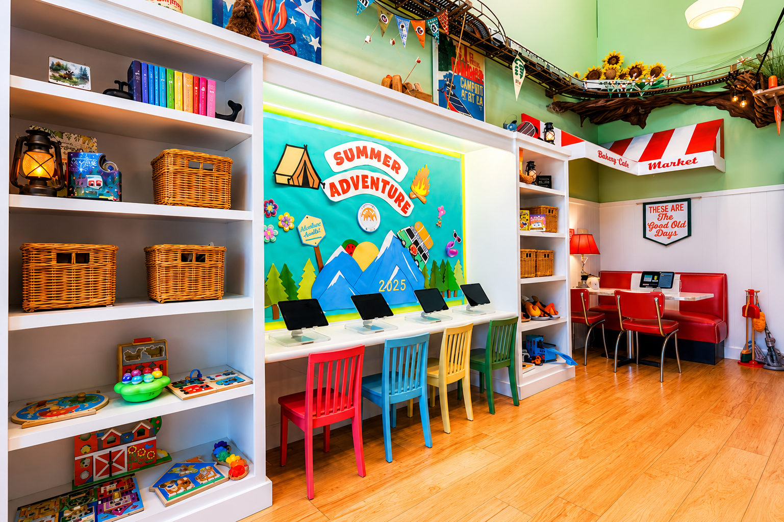 Summer Adventure Camp, a play area at Dentistry for Kids in Wilsonville