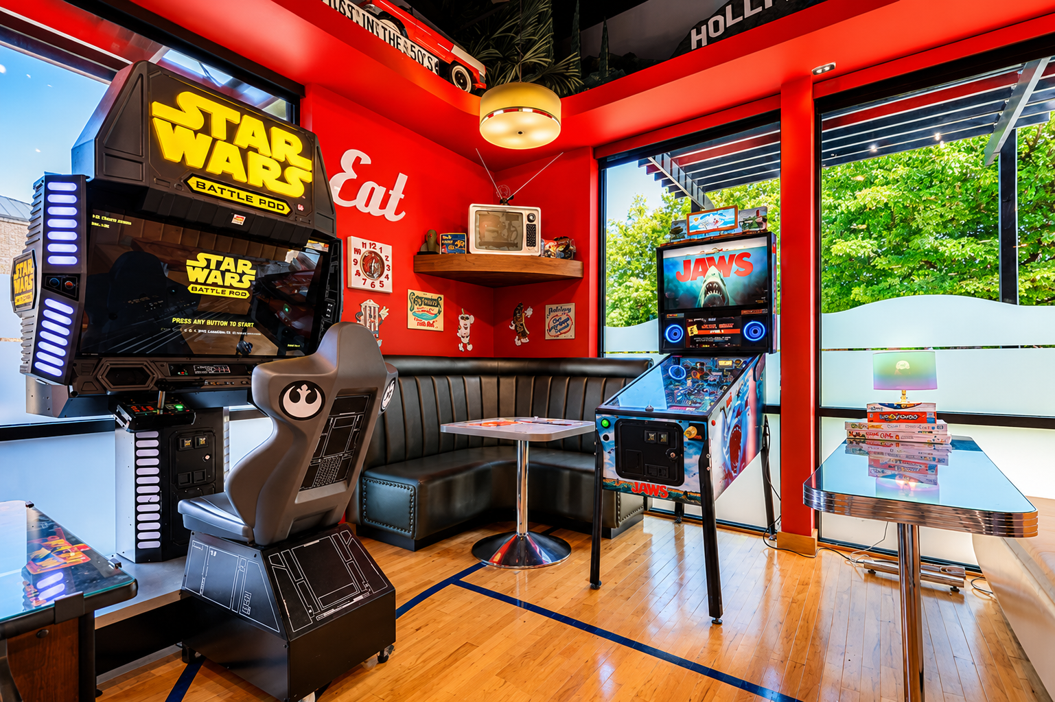 Retro Game Lounge, a arcade at Dentistry for Kids in Wilsonville